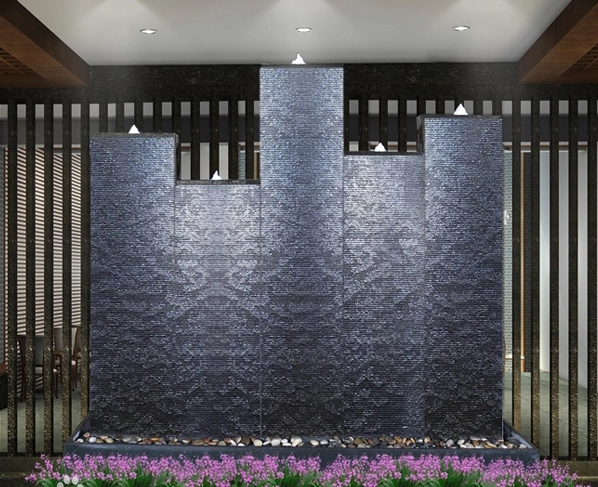 西安水幕墻施工公司怎樣做水幕瀑布墻？